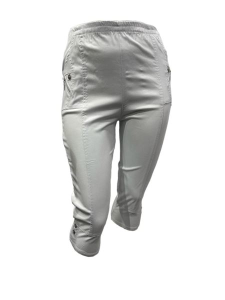 Immagine di CURVY GIRL THREE QUARTER STRETCH COTTON CROP TROUSER